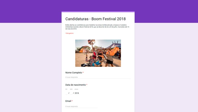 candidatura trabalho temporário boom festival 2018